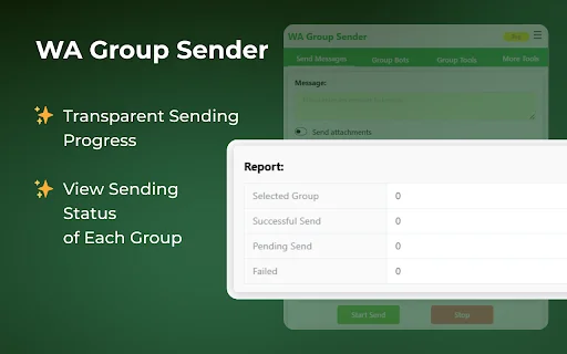 Download WAWebSender Terbaru – Kirim Pesan Grup WhatsApp Massal description image 3