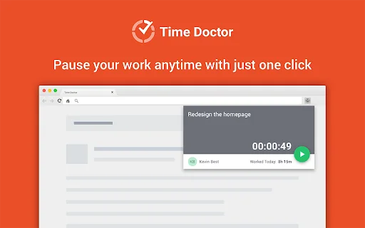 Download Time Doctor Chrome Extension Terbaru – Pelacak Waktu Gratis description image 3