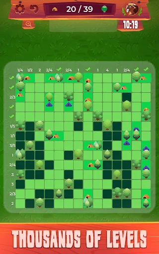 Download Real Tents & Trees Terbaru – Game Puzzle Logika Seru description image 12