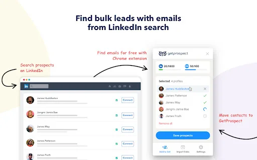 Download Email Finder – GetProspect Terbaru – Cari Email Gratis description image 1