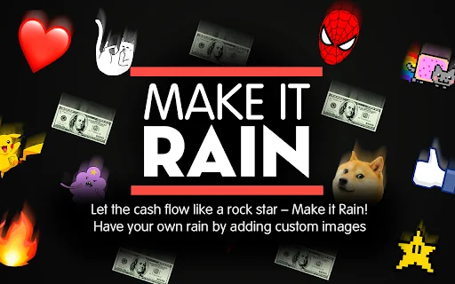 Unduh Make it Rain Terbaru – Efek Hujan Kustom Gratis description image 1