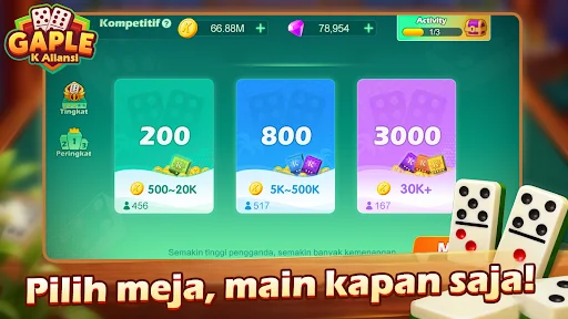 Download K Aliansi Gaple–Domino Online Terbaru – Main Game Kartu Seru description image 1