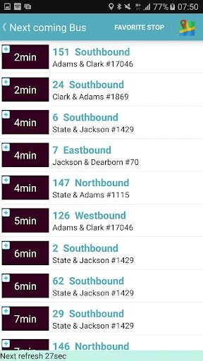 Download Chicago Bus Tracker Terbaru – Lacak Bus & Kereta Gratis description image 6