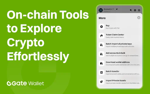 Download Gate Wallet Terbaru – Dompet Kripto Web3 Aman & Mudah description image 5