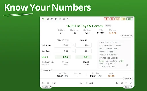 Download RevSeller Terbaru – Alat Riset Produk Amazon Terbaik description image 1