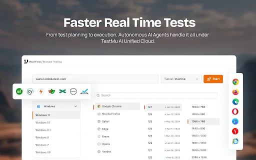 Download TestMu AI Chrome Extension – Uji Lintas Browser Terbaik description image 1
