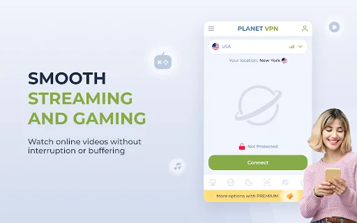 Download Planet VPN Chrome – VPN Gratis & Cepat Indonesia description image 2