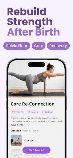 Download FitMama: Latihan Kehamilan & Pasca Melahirkan Gratis description image 4