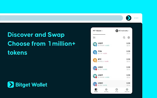 Bitget Wallet Chrome: Dompet Web3 & Crypto Terbaik 2024 description image 4