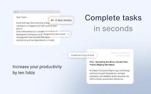 Download Ask Gene AI – Asisten AI Terbaik & Cerdas di Browser description image 3