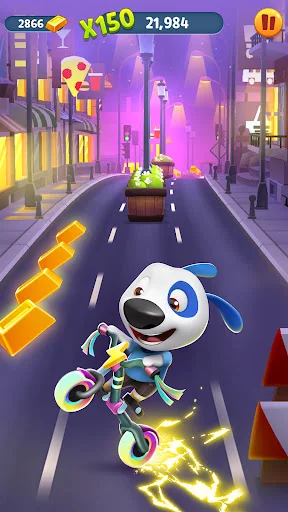 Download Talking Tom Gold Run Terbaru – Lari Emas Gratis description image 3