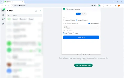 Ekspor Kontak WhatsApp – Simpan Nomor WA Cepat & Aman description image 1