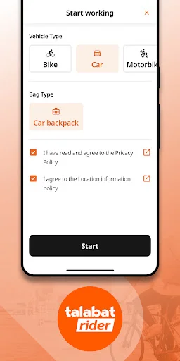 Download Talabat Rider Terbaru – Kirim Pesanan dan Hasilkan Uang description image 3