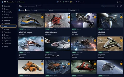 Download RSI Companion Terbaru – Kelola Akun Star Citizen Anda description image 2