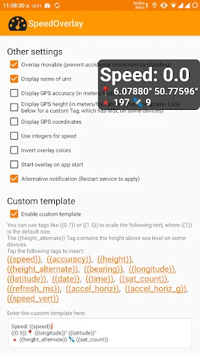Download Speed Overlay Terbaru – Speedometer GPS Akurat description image 3