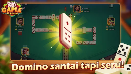 Download K Aliansi Gaple–Domino Online Terbaru – Main Game Kartu Seru description image 3