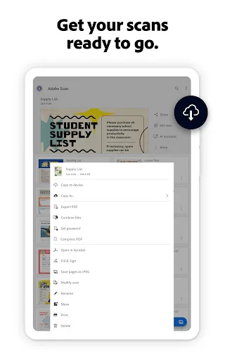 Download Adobe Scan AI PDF Scanner Terbaru – Ubah Gambar ke PDF description image 12