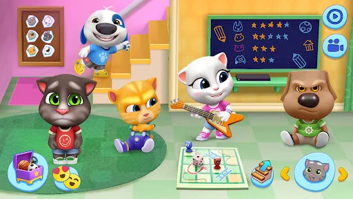Download My Talking Tom Friends Terbaru – Game Virtual Pet Gratis description image 3