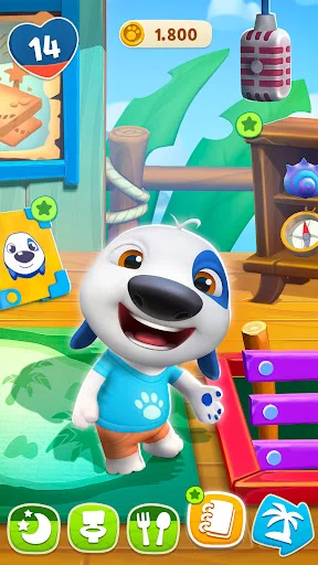Download My Talking Hank: Islands Terbaru – Petualangan Seru description image 1
