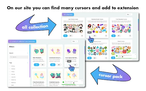 Cursor Helper: Kursor Mouse Kustom Gratis & Menarik untuk Chrome description image 5