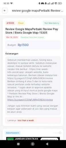 Download Gudang Tugas APK Terbaru – Aplikasi Penghasil Uang Aman description image 14