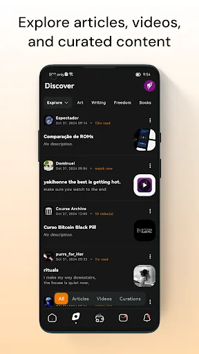 Download YakiHonne APK Terbaru – Klien Sosial Nostr & Bitcoin description image 2