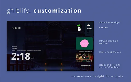 Download Ghiblify Terbaru – Tab Baru Estetik & Produktif description image 4