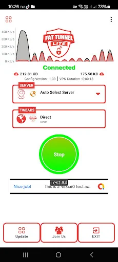 Download Fat Tunnel Lite Terbaru – VPN Cepat & Aman Gratis description image 1