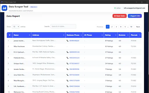 Download JD Data Scrapper Tool Terbaru – Ekstraksi Data Bisnis description image 1