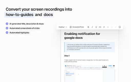 Trupeer AI Screen Recorder: Rekam, Edit & Buat Video Profesional description image 2