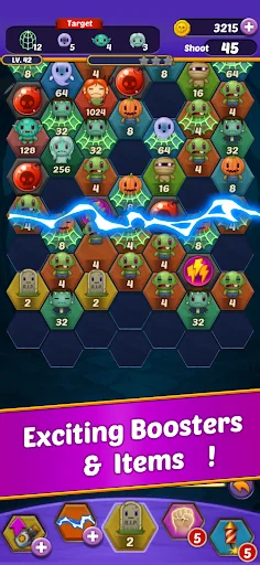 Download Shoot The Monster Terbaru – Game Puzzle 2048 Seru description image 4