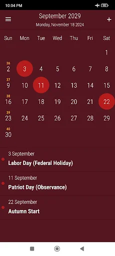 Download US Calendar 2026 Terbaru – Kalender & Pengingat Gratis description image 7