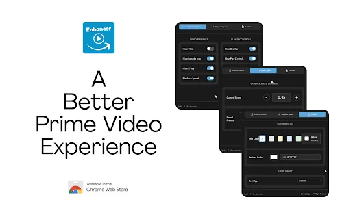 Prime Video Enhancer: Tonton Film Tanpa Gangguan Overlay description image 1