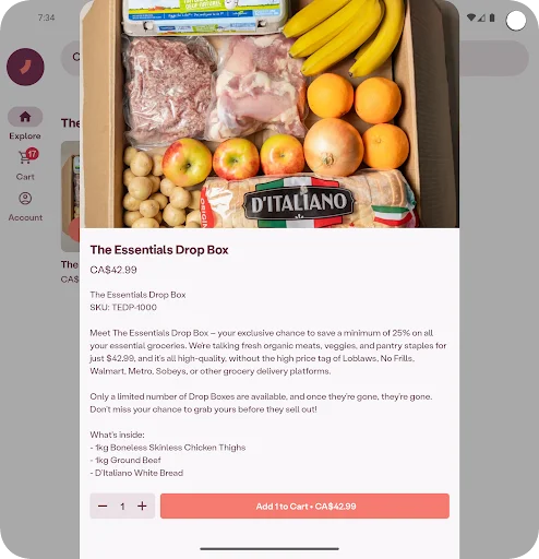 Download Tre’dish Groceries Terbaru – Hemat Belanja Bahan Makanan description image 8