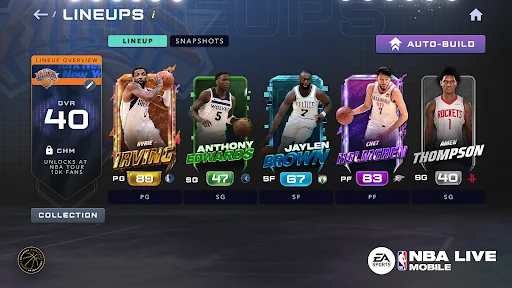 Download EA SPORTS™ NBA LIVE Mobile Terbaru – Game Basket Terbaik description image 2