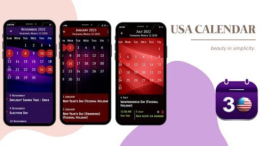 Download US Calendar 2026 Terbaru – Kalender & Pengingat Gratis description image 8