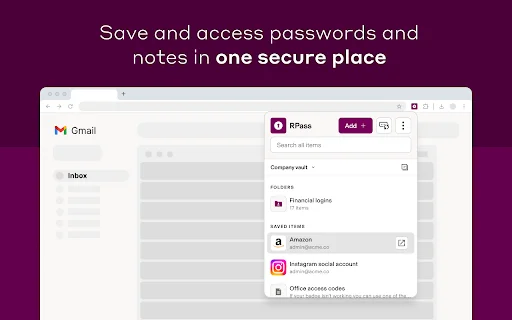 Download RPass Terbaru – Manajemen Kata Sandi Perusahaan description image 1