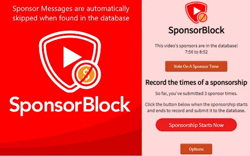 Download SponsorBlock Terbaru – Lewati Sponsor YouTube Otomatis description image 2
