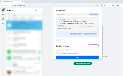 WA Bulk Sender Pro – Kirim Pesan WhatsApp Massal Tercepat description image 2