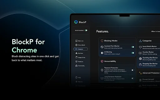 Download BlockP Terbaru – Pemblokir Konten Dewasa & Situs Gratis description image 2