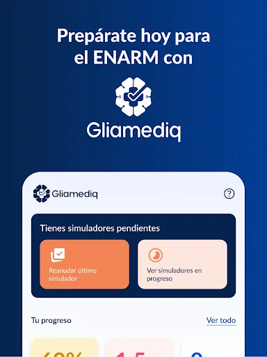 Download Gliamediq: Simulador ENARM Terbaru – Latihan Soal Medis description image 9