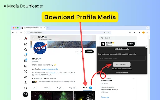 Download X Media Downloader Terbaru – Simpan Video Twitter Gratis description image 1
