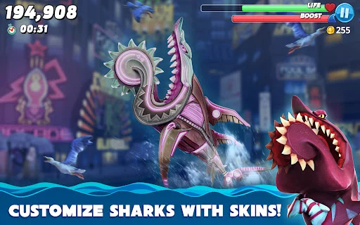 Download Hungry Shark World Terbaru – Game Hiu Seru Gratis description image 15
