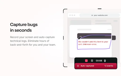 Jam: Laporkan Bug 10x Lebih Cepat – Ekstensi Chrome Terbaik description image 1