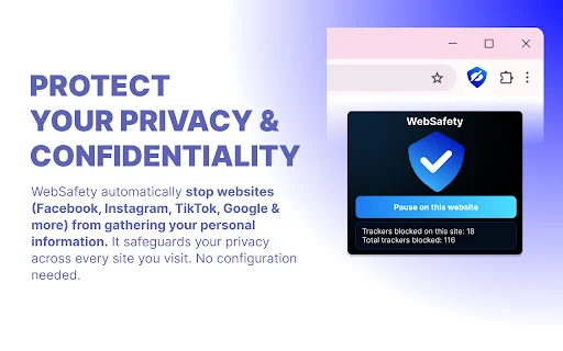 WebSafety – Pelindung Privasi Terbaik untuk Browser Anda description image 1