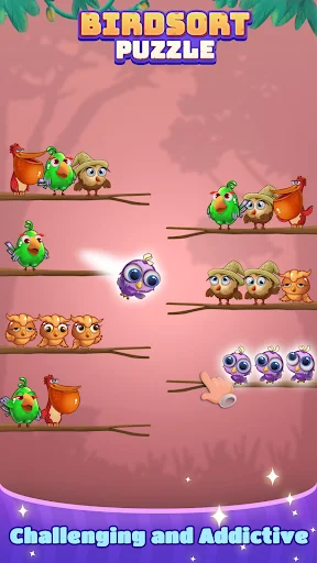 Download Bird Sort: Color Puzzle Master Terbaru – Game Asah Otak description image 2