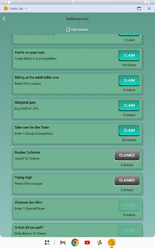 Download Crypto Tap Terbaru – Simulasi Trading Bitcoin Seru description image 11