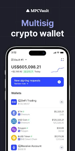 Download MPCVault Multisig Wallet Terbaru – Dompet Kripto Aman description image 1