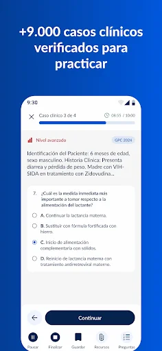 Download Gliamediq: Simulador ENARM Terbaru – Latihan Soal Medis description image 2