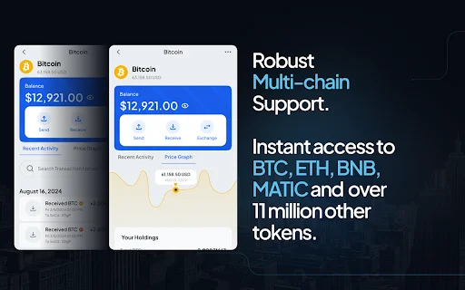Unduh Hero Wallet Terbaru – Dompet Kripto Multi-Chain Aman description image 2